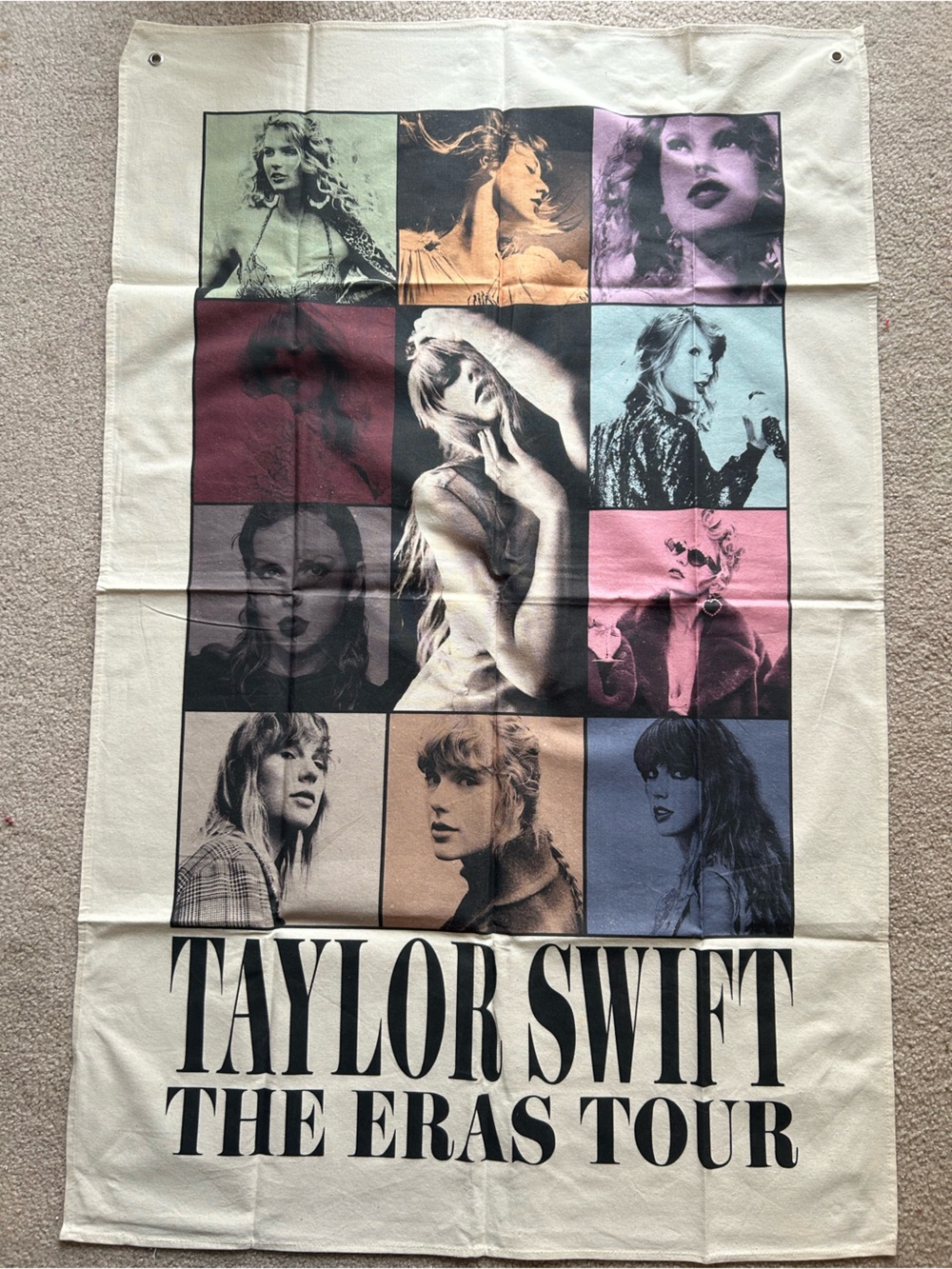 OFFICIAL Taylor Swift Eras tour merch tapestry